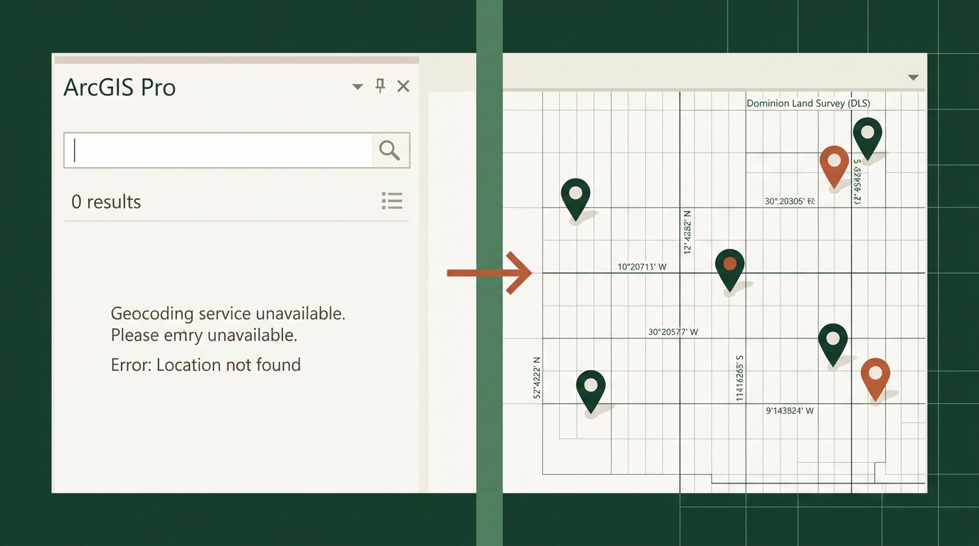 ArcGIS Doesn't Support Canadian Legal Land Descriptions — Here's What GIS Professionals Use Instead