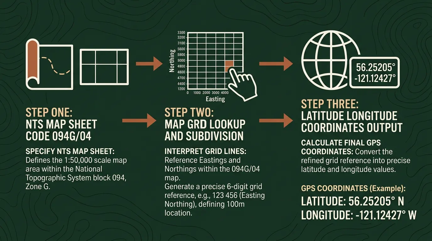 BC NTS Grid References: How to Read Them and Convert to GPS for Field Work