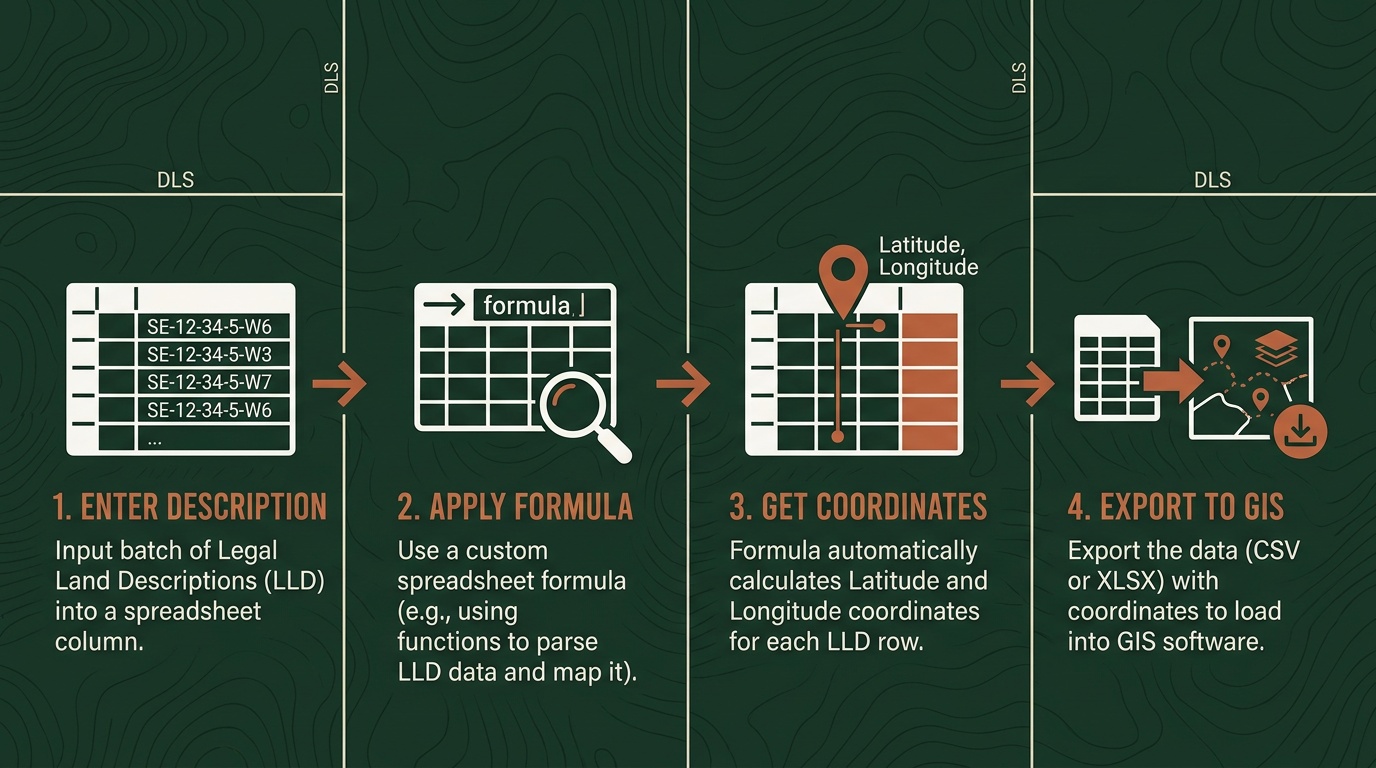The Land Manager's Guide to Google Sheets: Batch Convert Legal Land Descriptions with a Formula