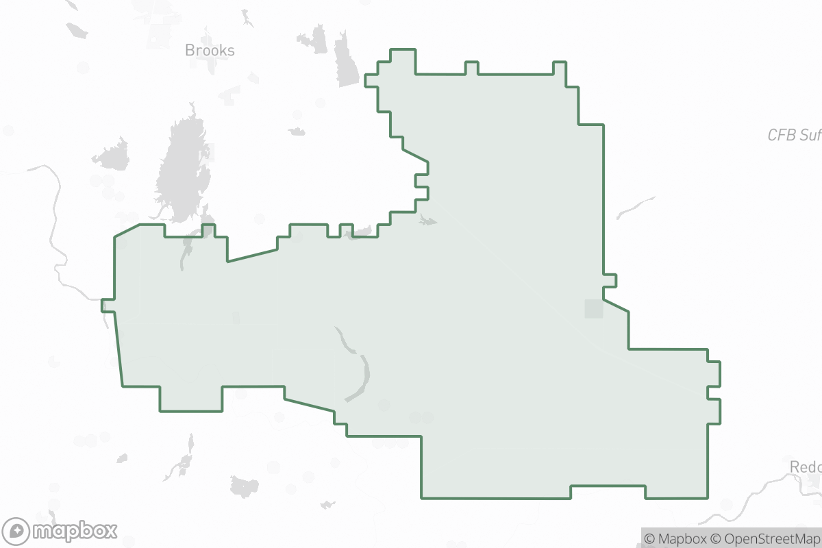 Map of Alderson Field