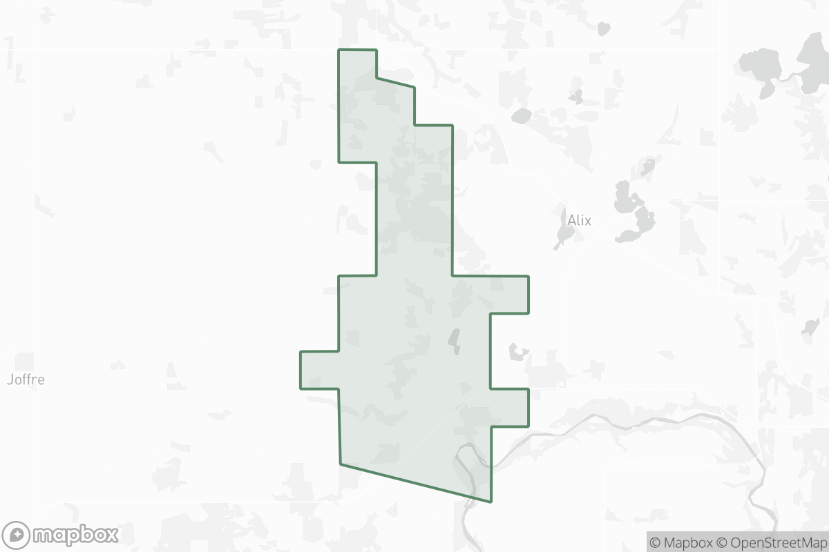 Map of Alix Field