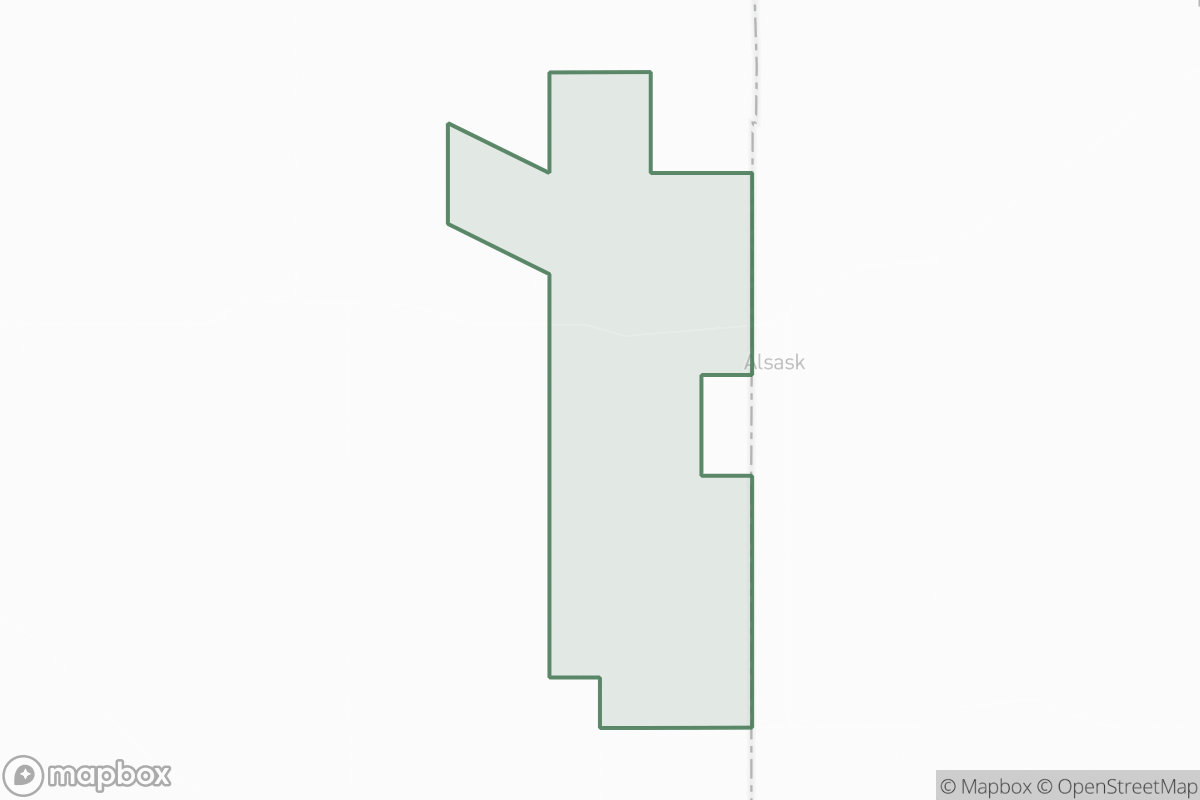 Map of Alsask Field