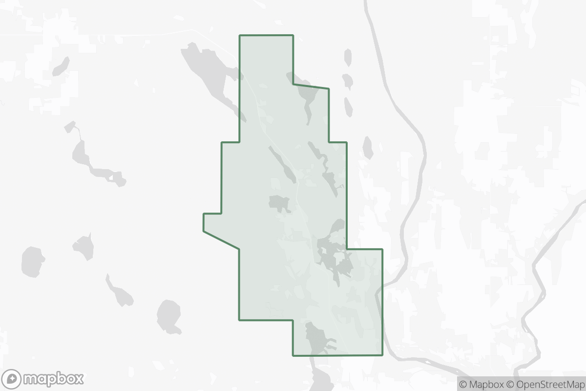 Map of Big Coulee Field