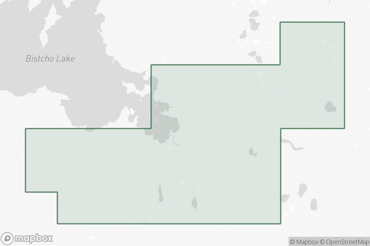 Map of Bistcho Field