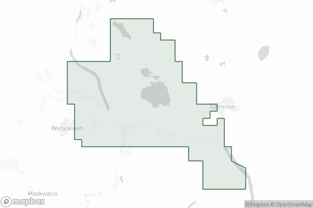 Map of Bittern Lake Field
