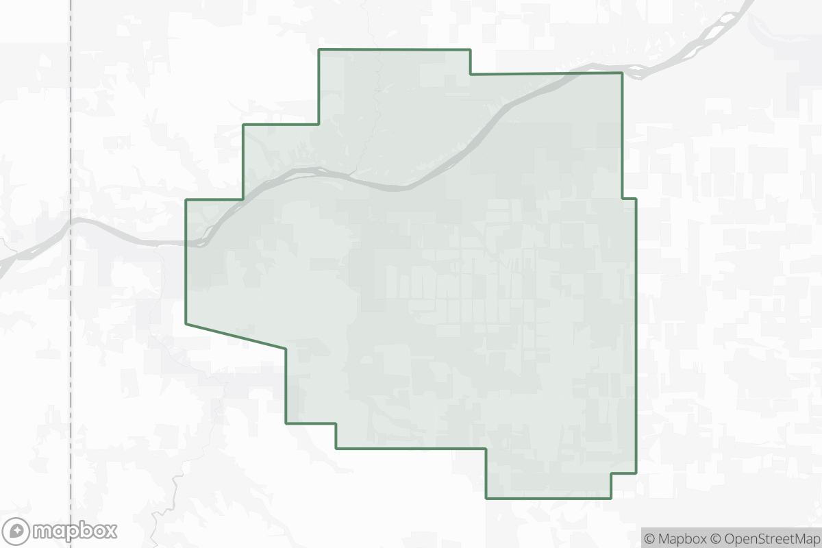Map of Bonanza Field