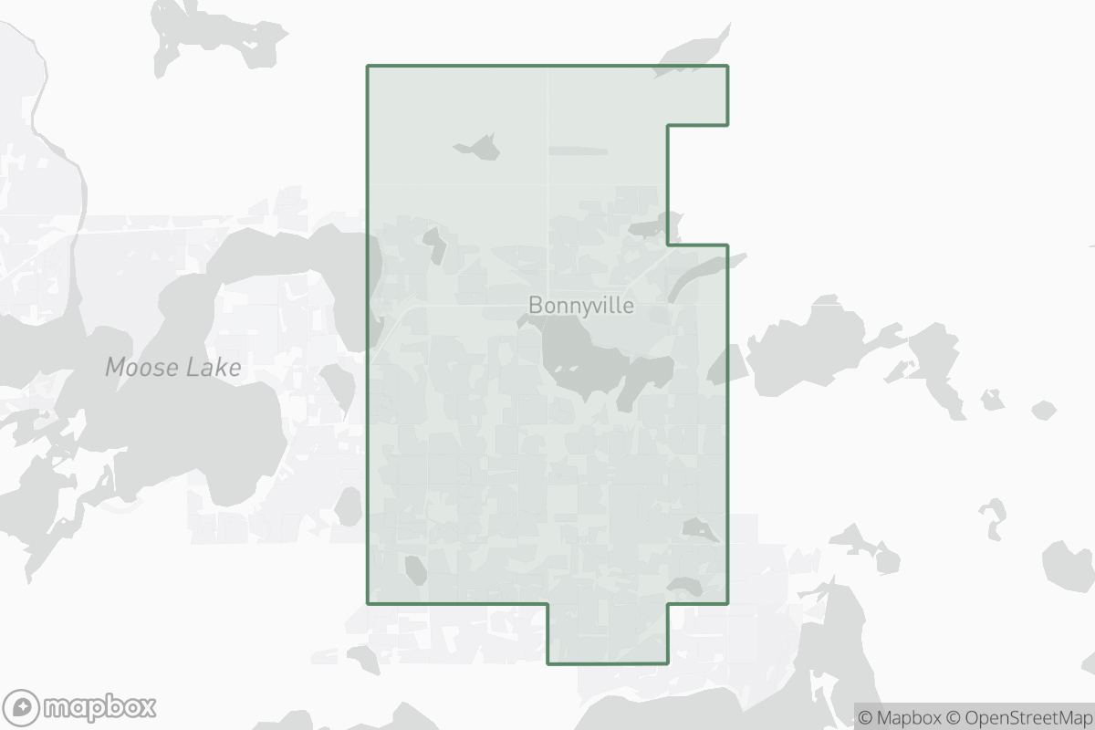 Map of Bonnyville Field
