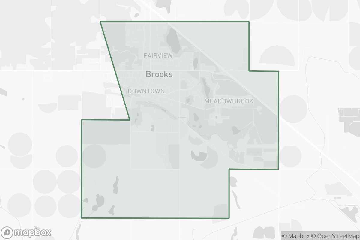 Map of Brooks Field