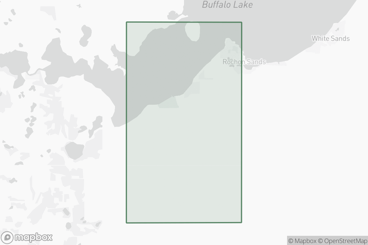 Map of Buffalo Lake Field