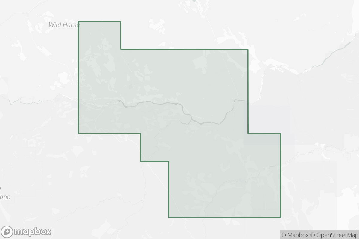 Map of Burnt Timber Field