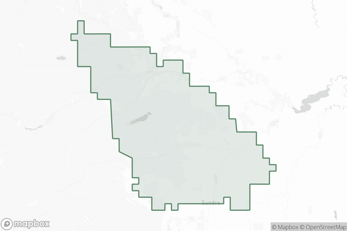 Map of Caroline Field