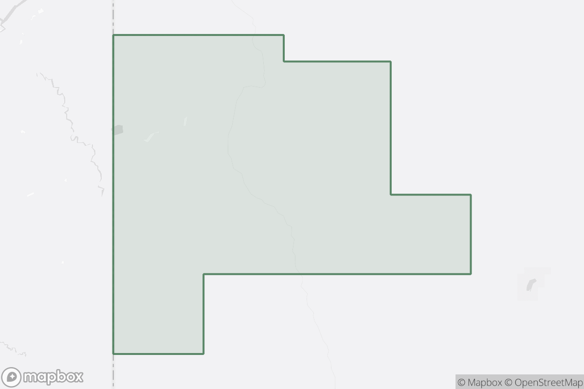 Map of Chinook Ridge Field