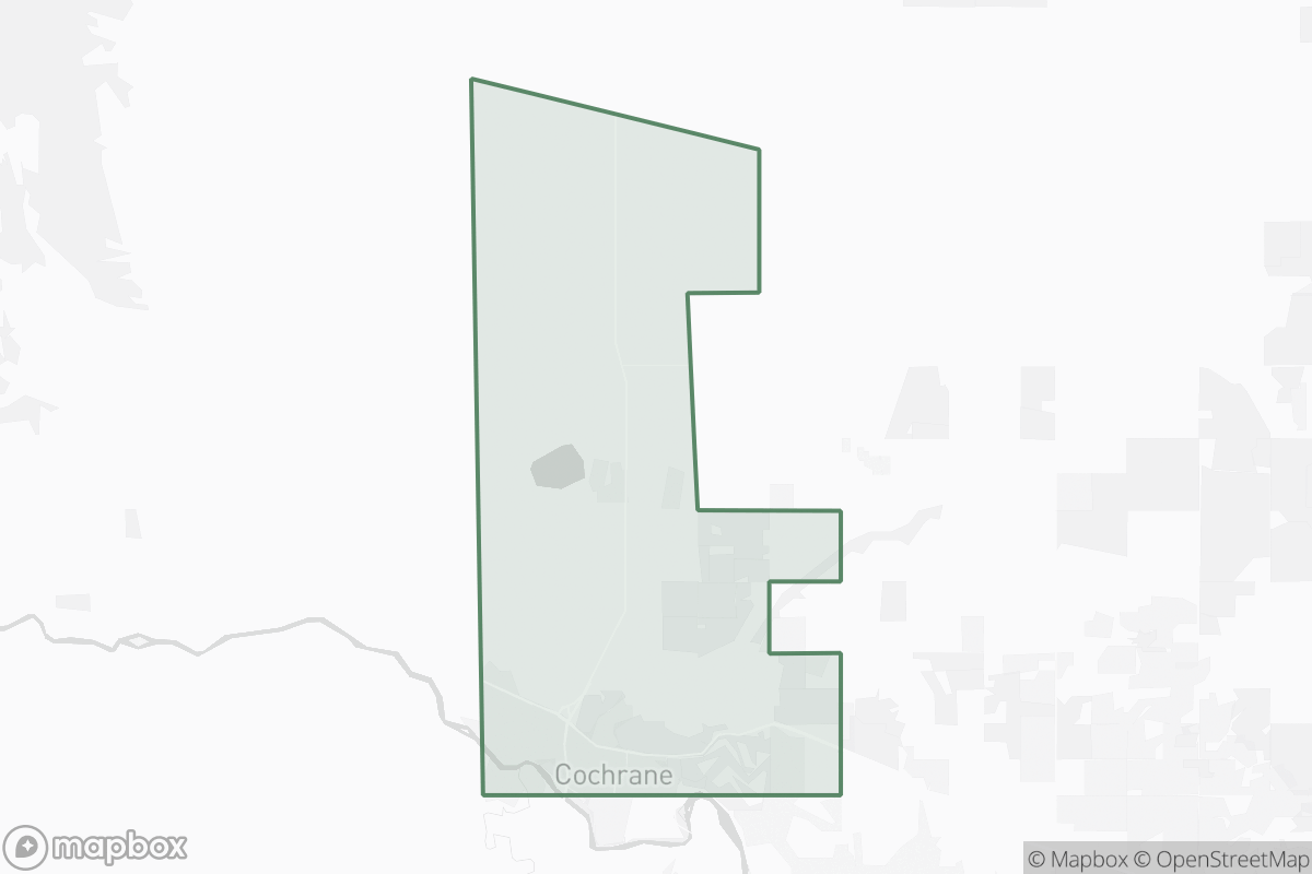 Map of Cochrane Field
