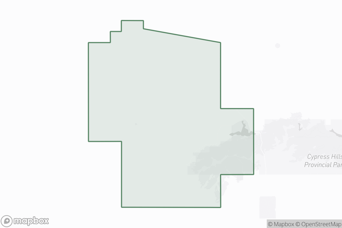 Map of Elkwater Field