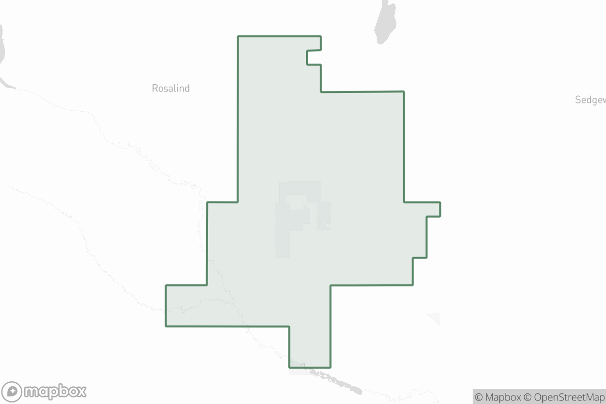 Map of Forestburg Field