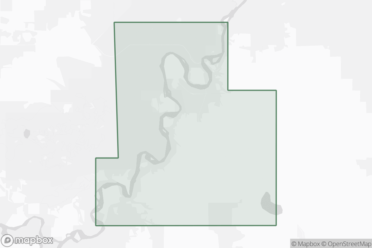 Map of Fort Assiniboine Field