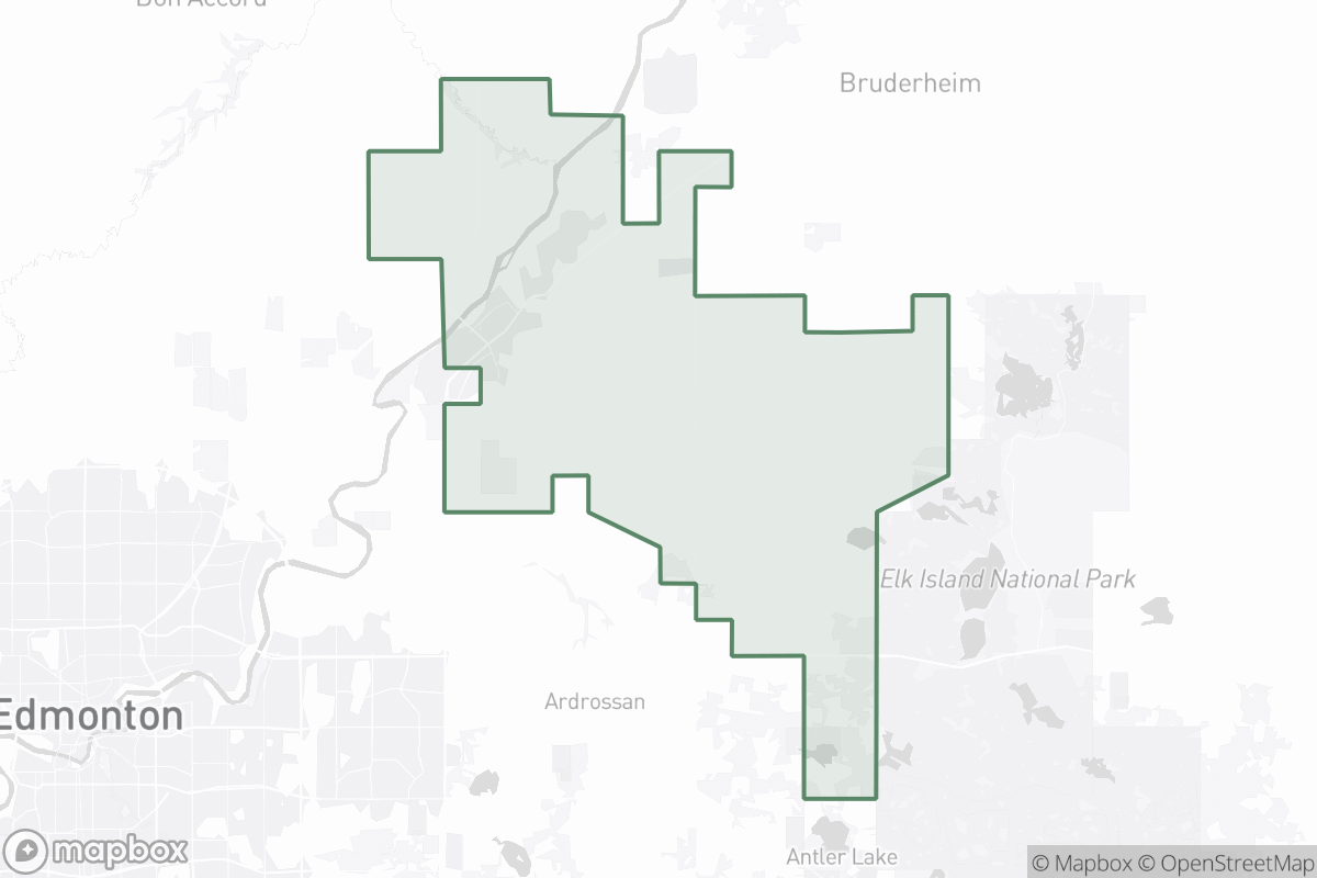 Map of Fort Saskatchewan Field