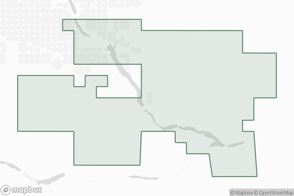 Map of Forty Mile Field