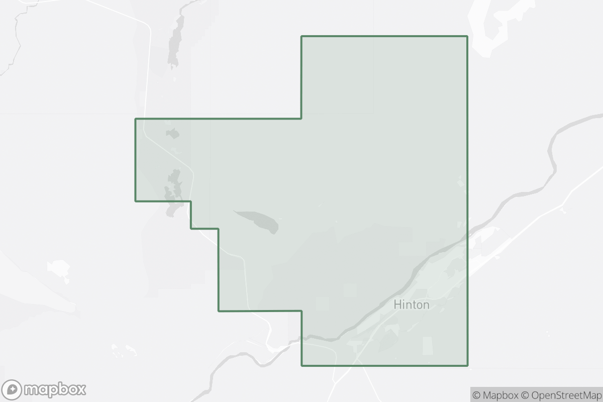 Map of Hinton Field