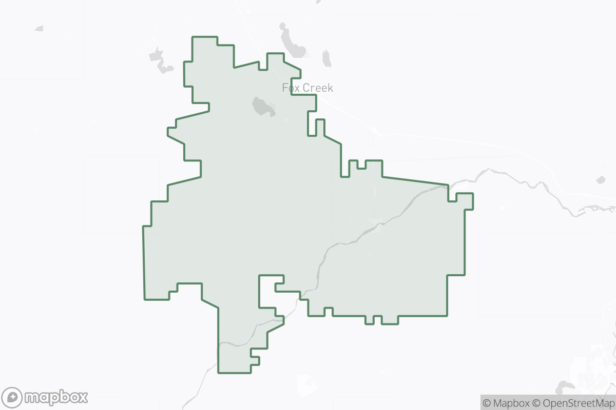 Map of Kaybob South Field