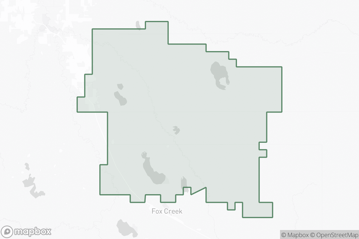 Map of Kaybob Field