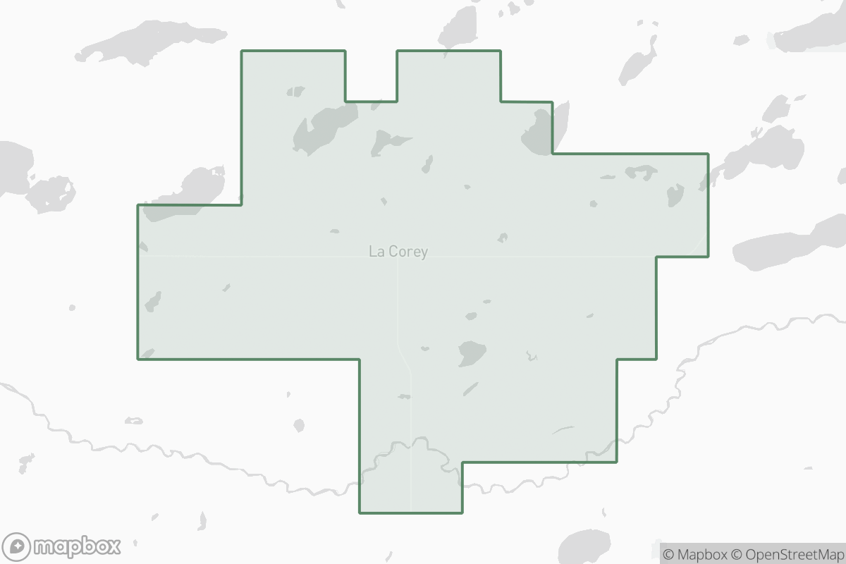 Map of La Corey Field