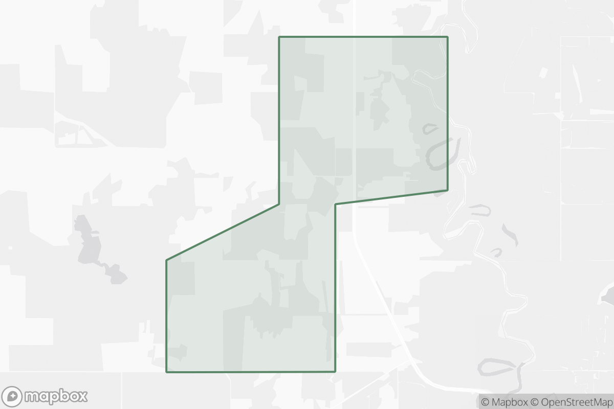 Map of Little Smoky Field