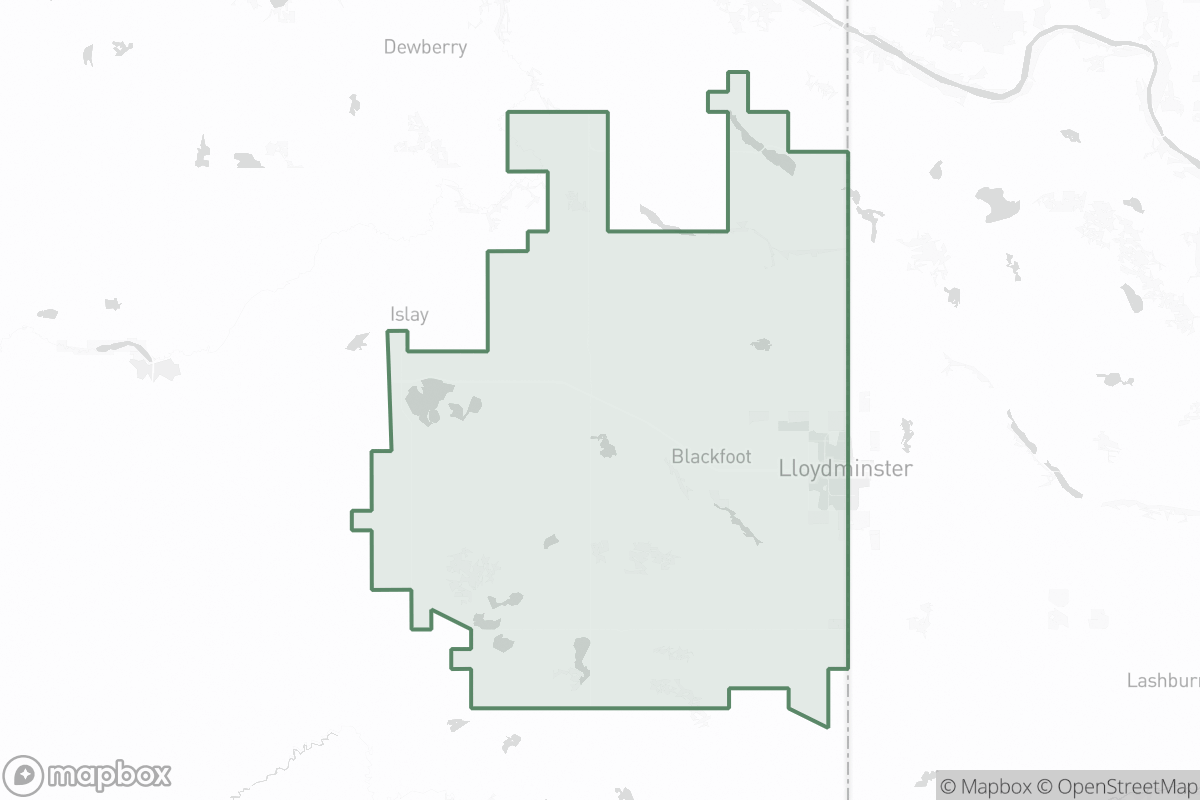 Map of Lloydminster Field
