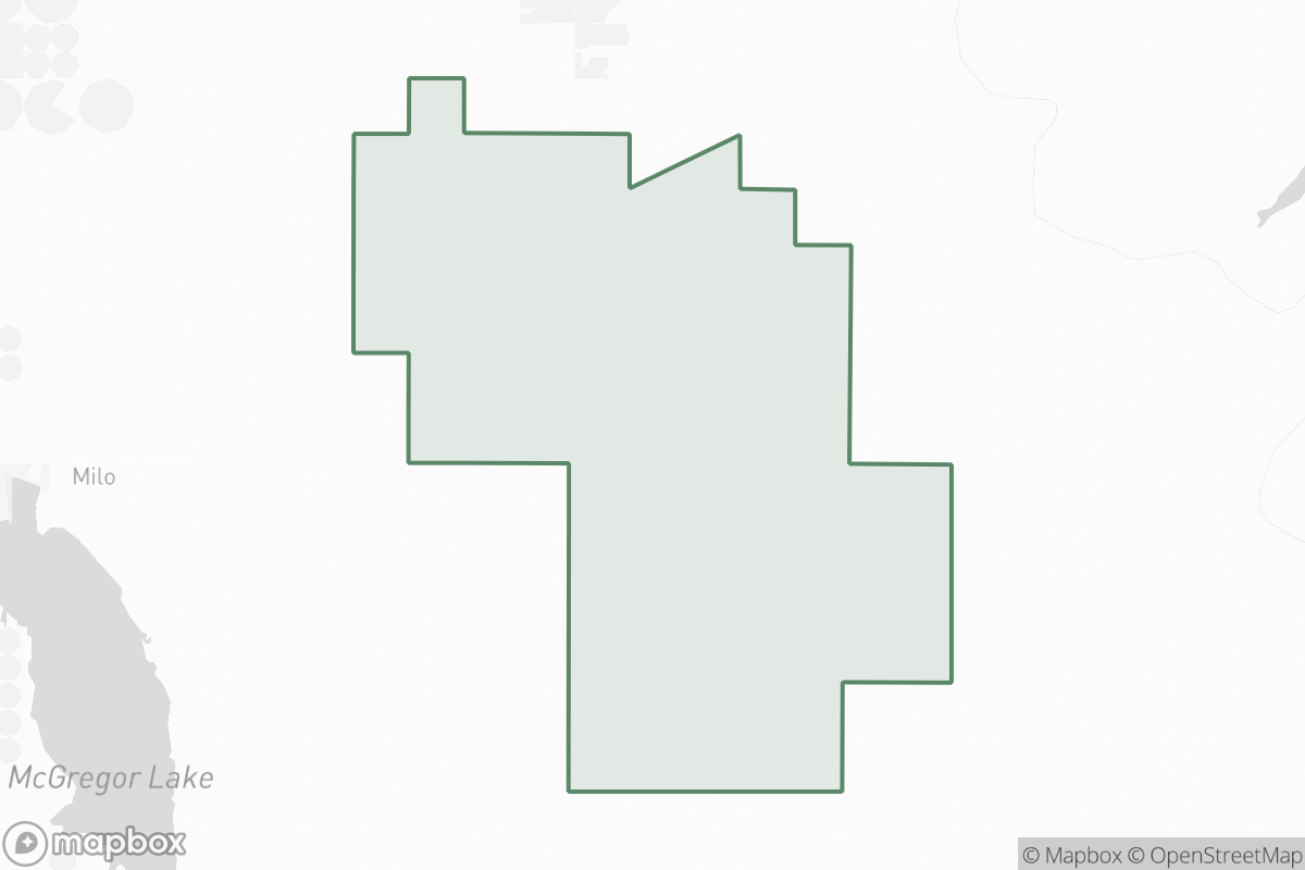Map of Majorville Field