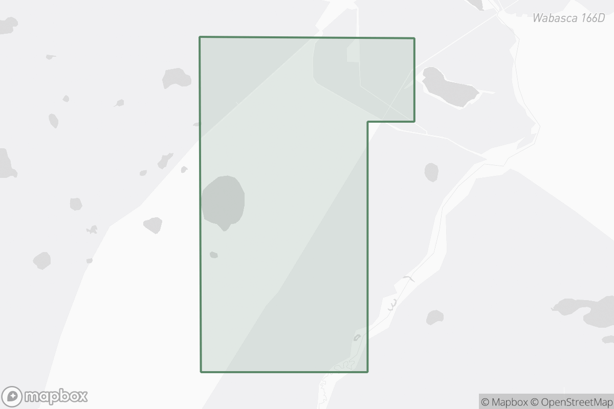 Map of Mistahae Field