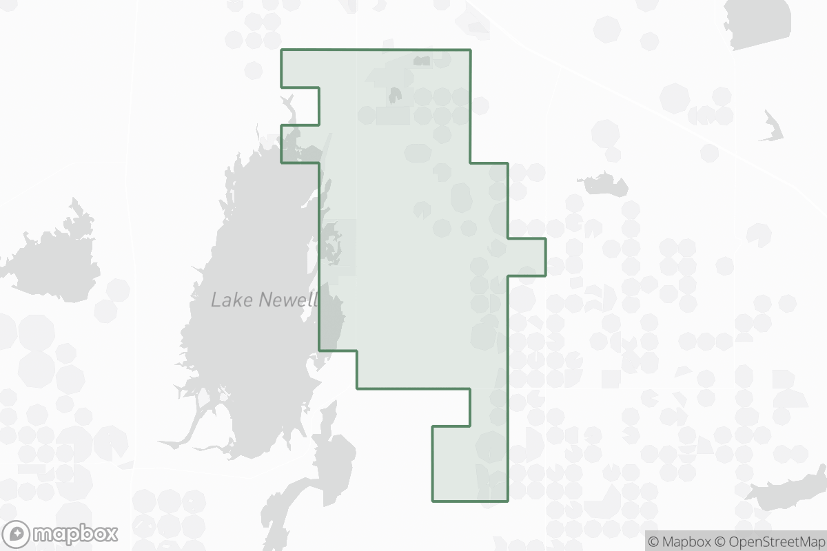 Map of Newell Field