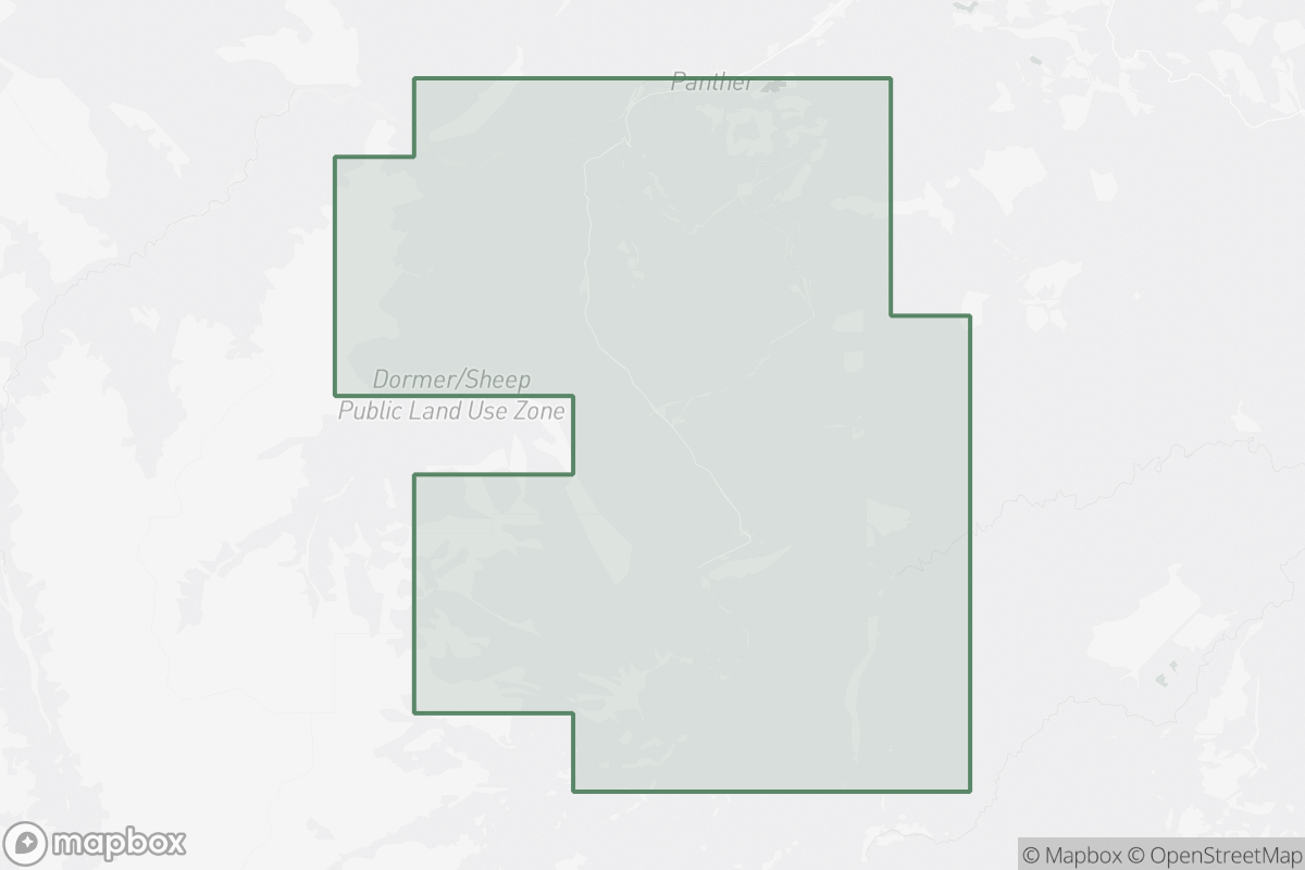 Map of Panther River Field