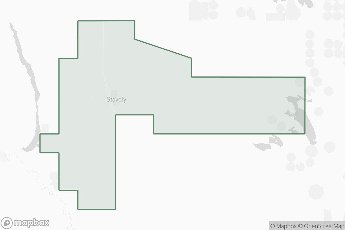 Map of Peacock Field