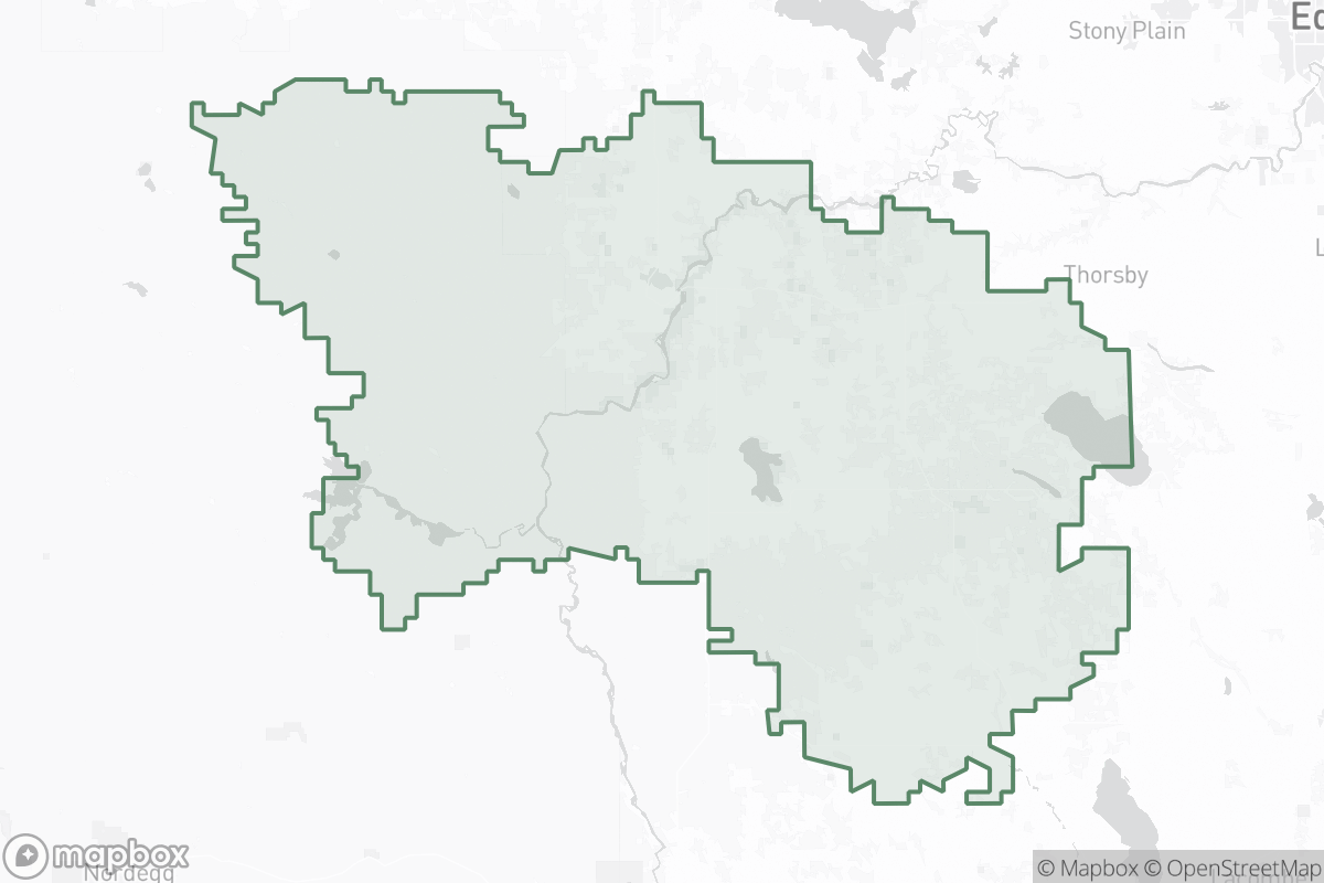 Map of Pembina Field
