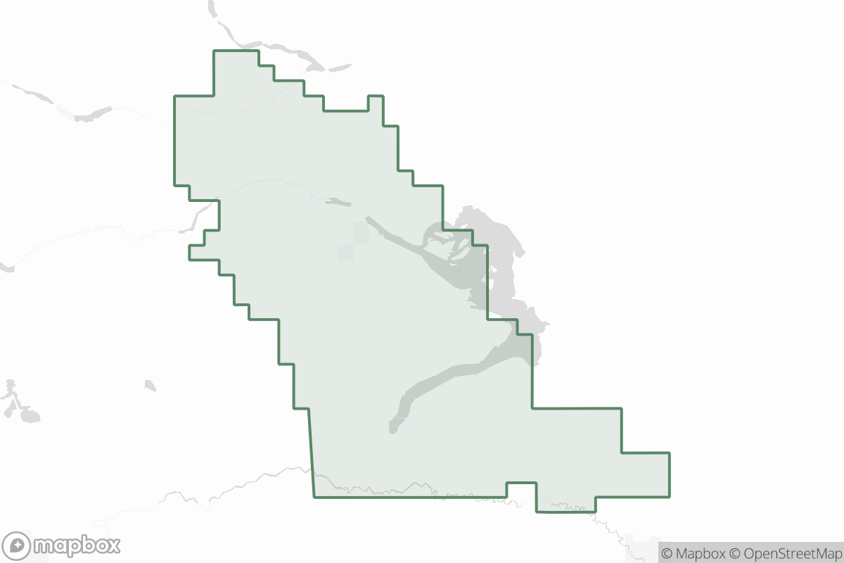Map of Pendant D'Oreille Field