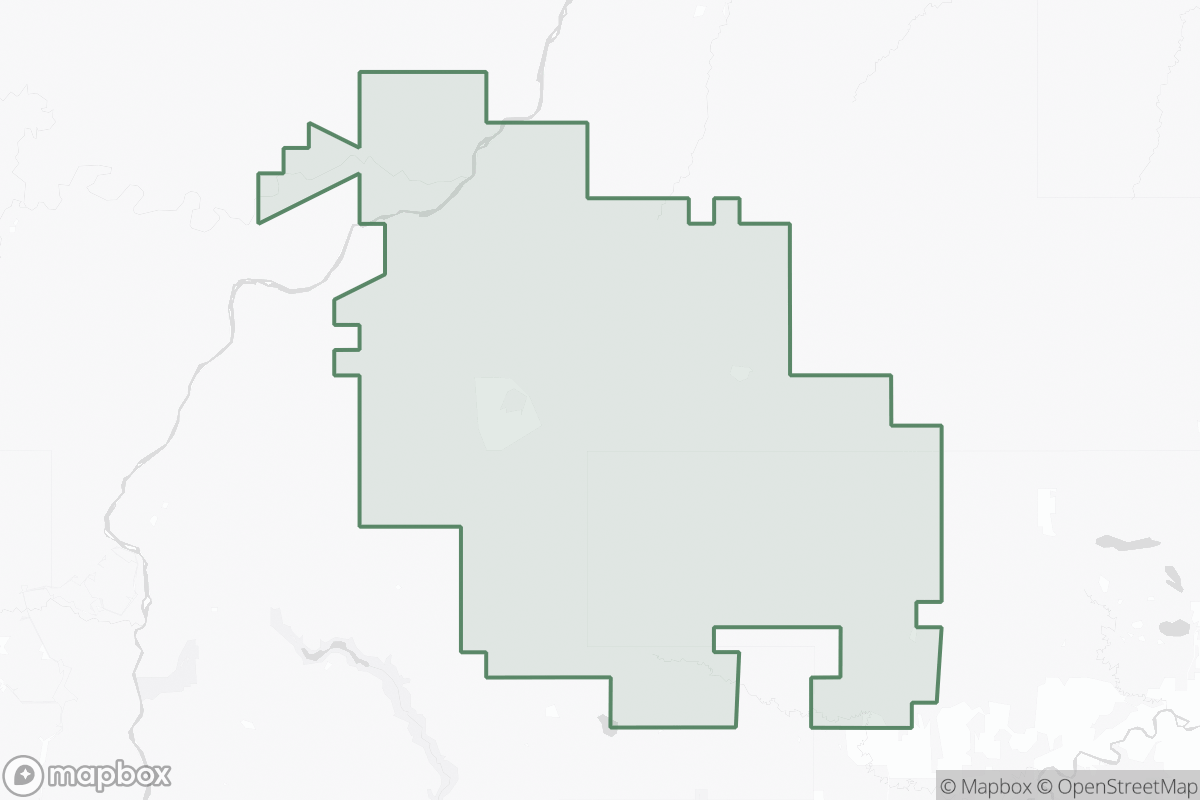 Map of Pine Creek Field