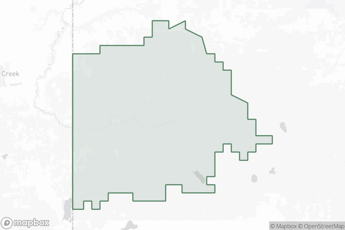 Map of Pouce Coupe South Field