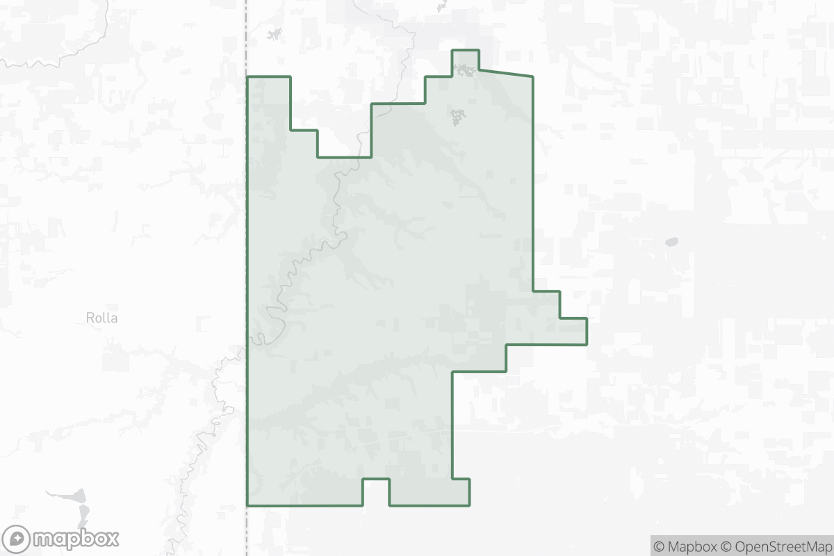Map of Pouce Coupe Field
