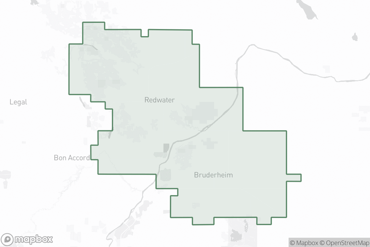 Map of Redwater Field