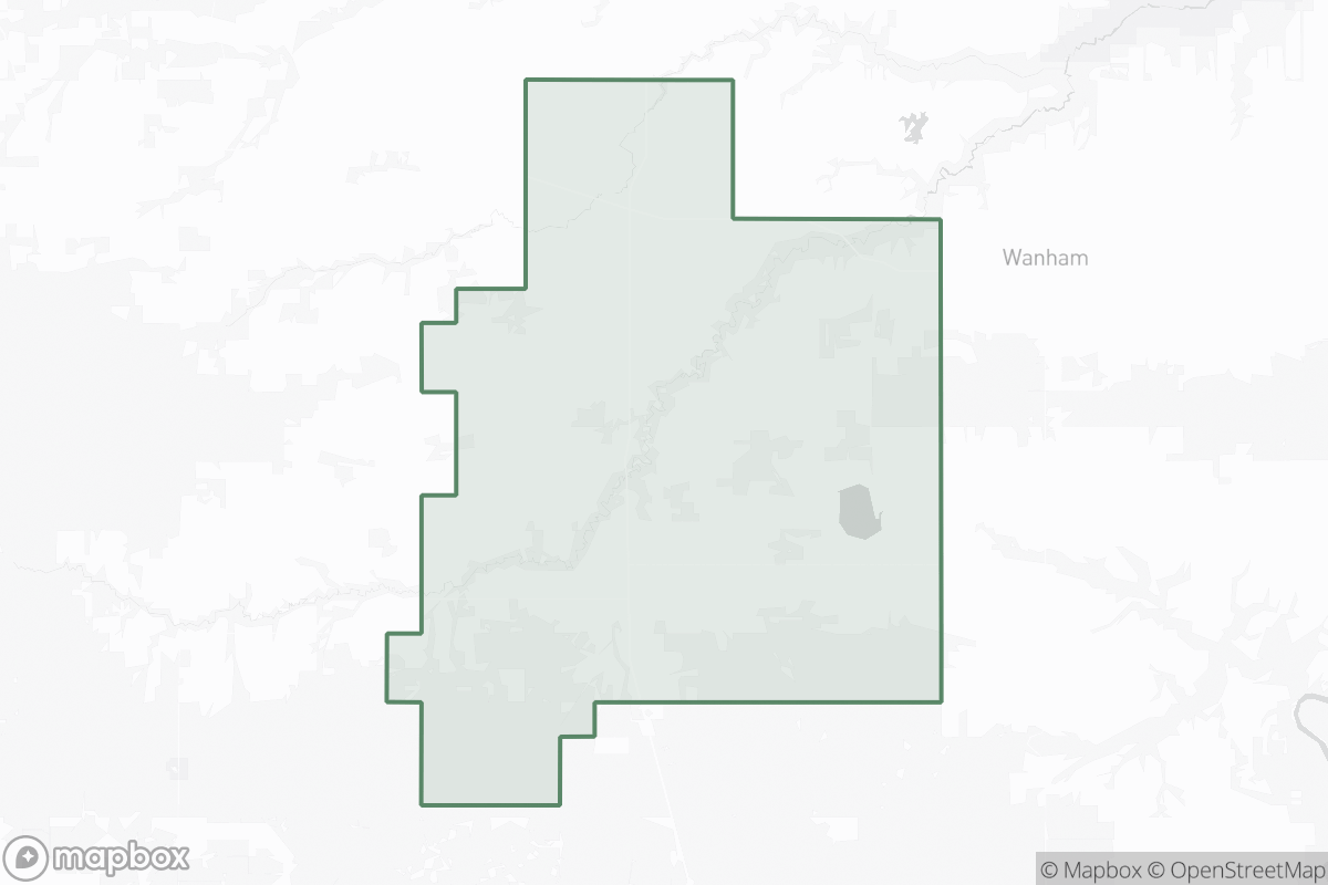 Map of Rycroft Field
