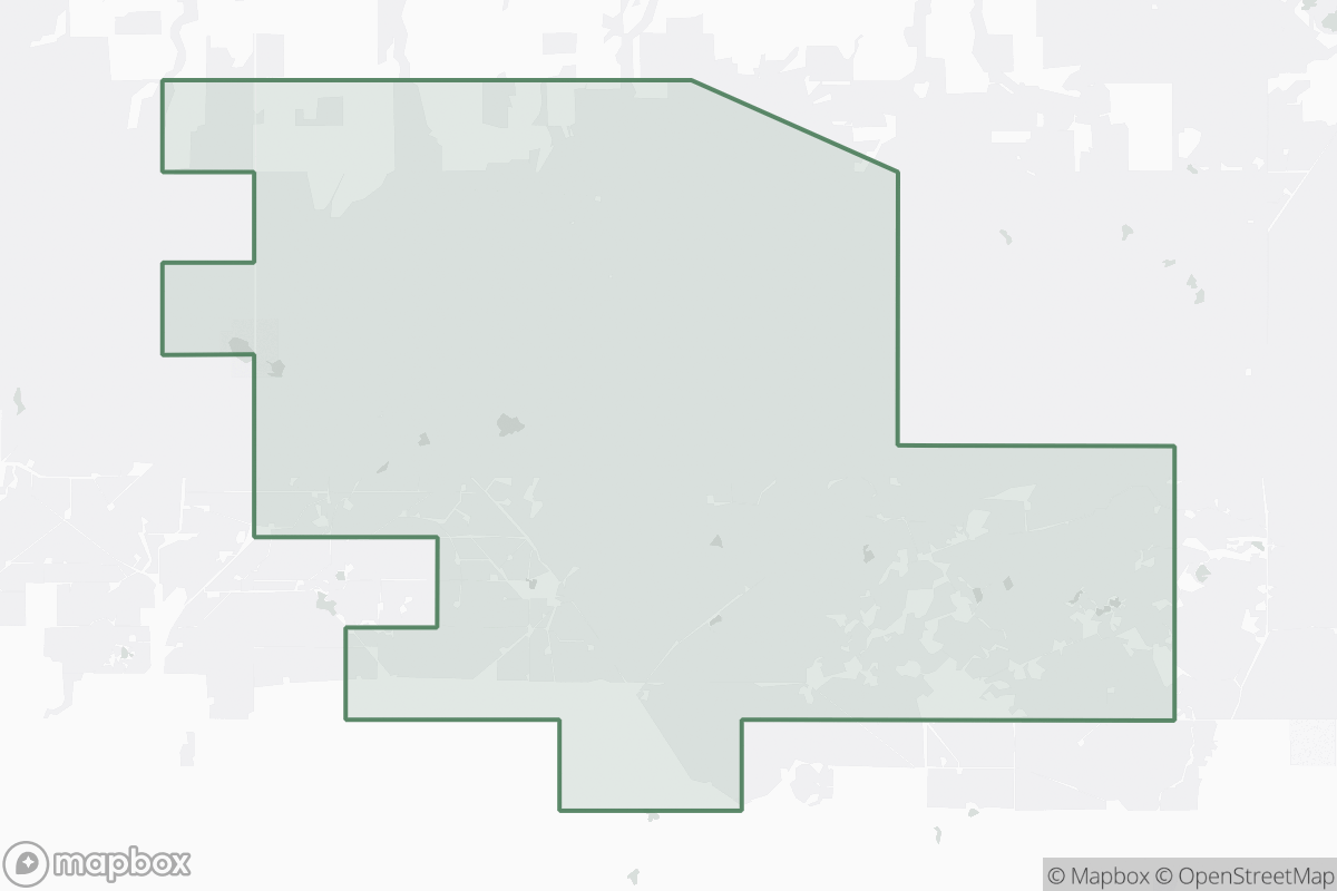 Map of Saddle Hills Field