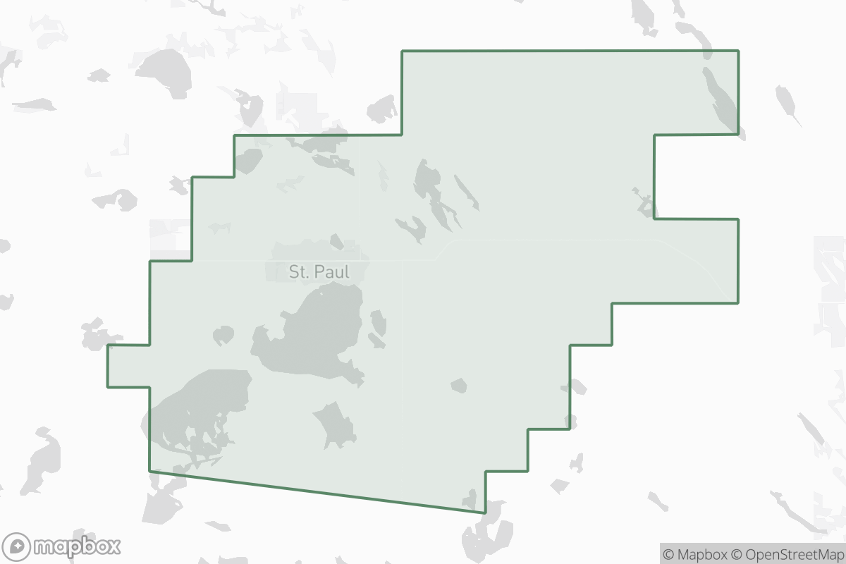 Map of St Paul Field