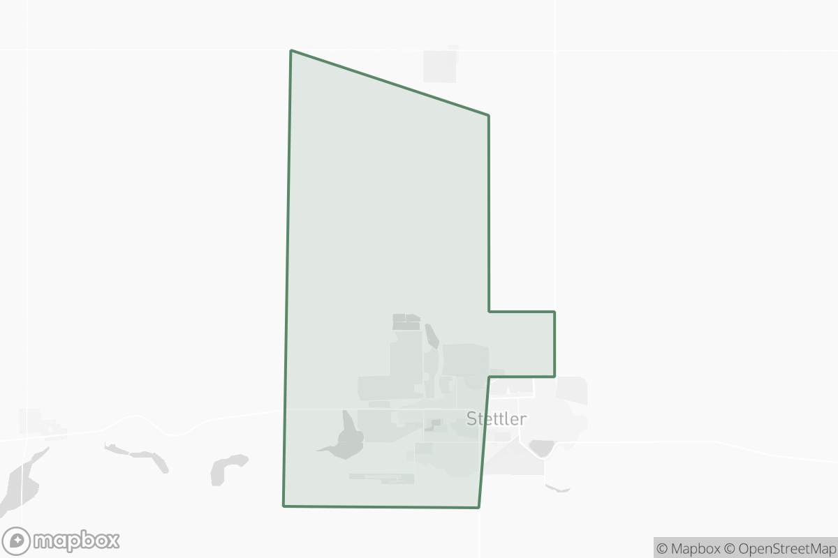 Map of Stettler North Field