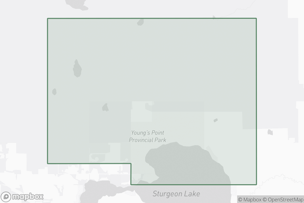 Map of Sturgeon Lake Field