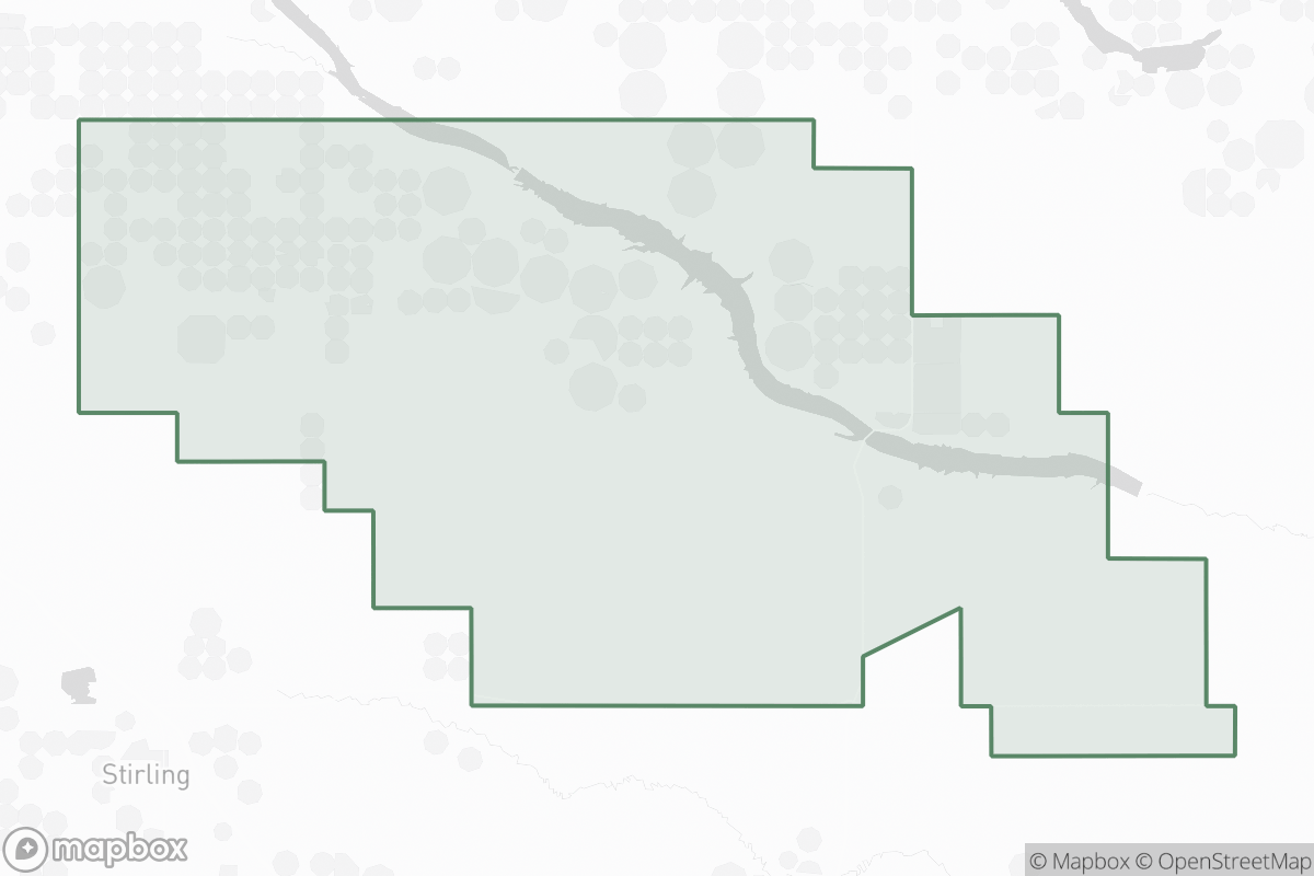 Map of Taber South Field