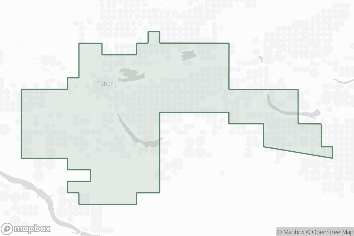 Map of Taber Field