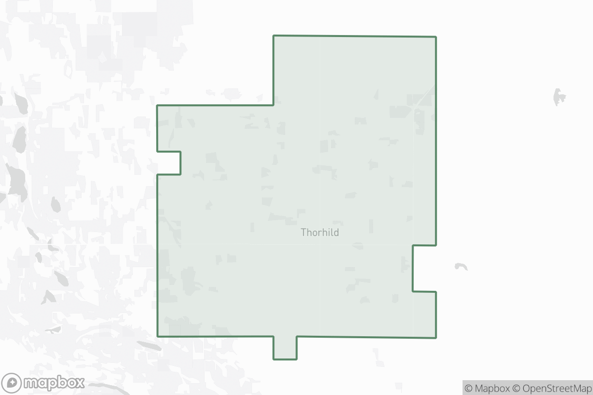 Map of Thorhild Field