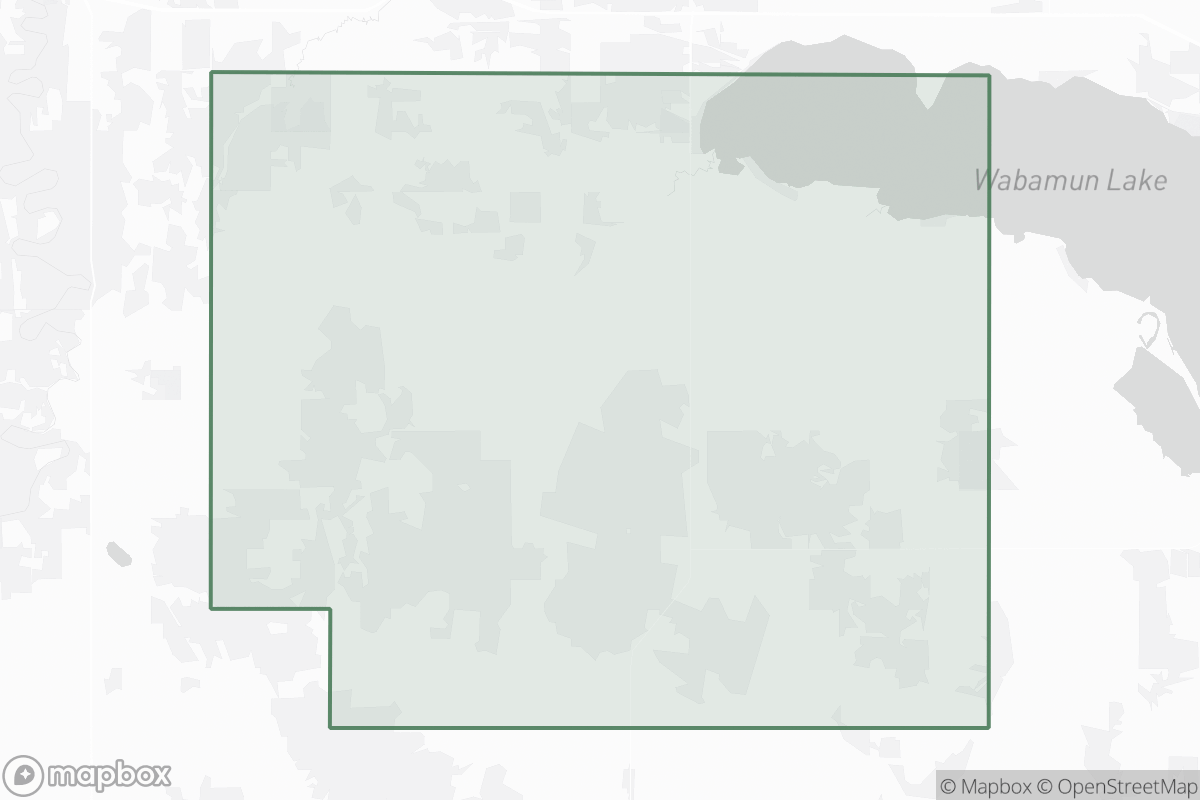 Map of Tomahawk Field