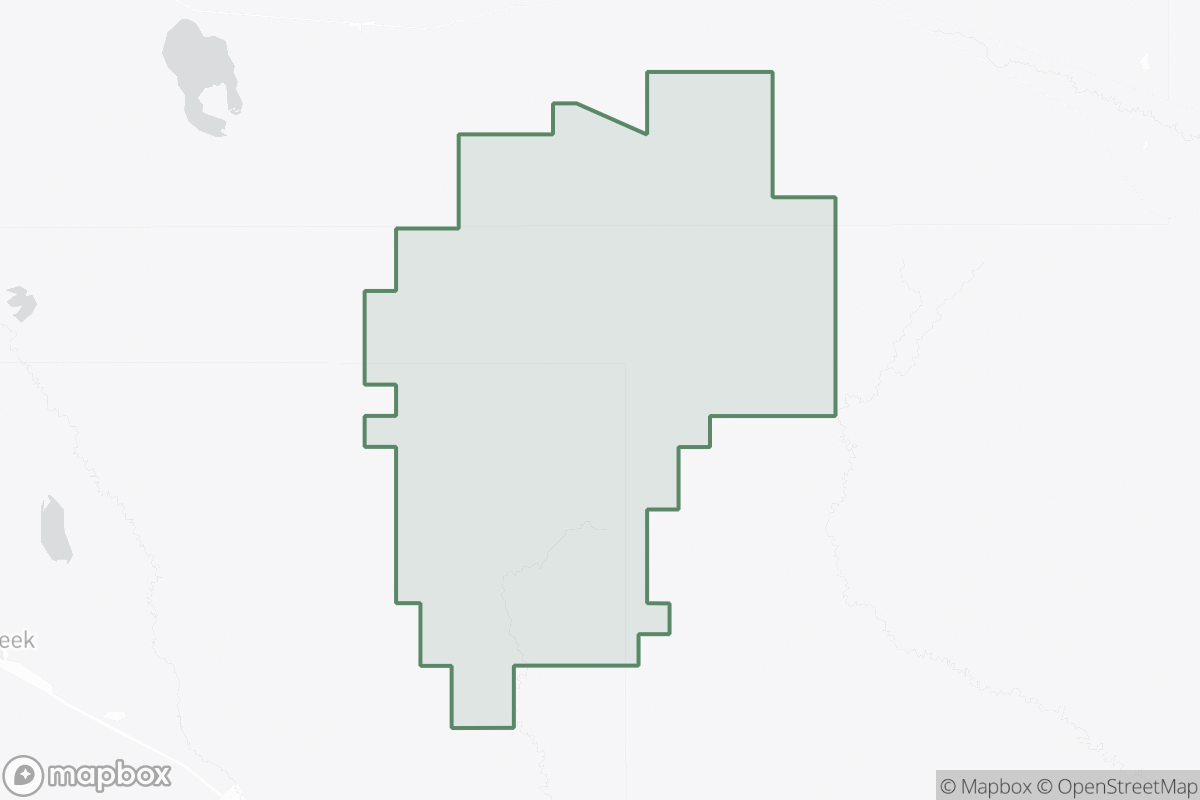 Map of Two Creek Field