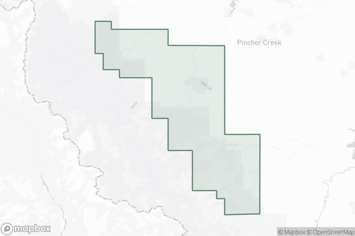 Map of Waterton Field